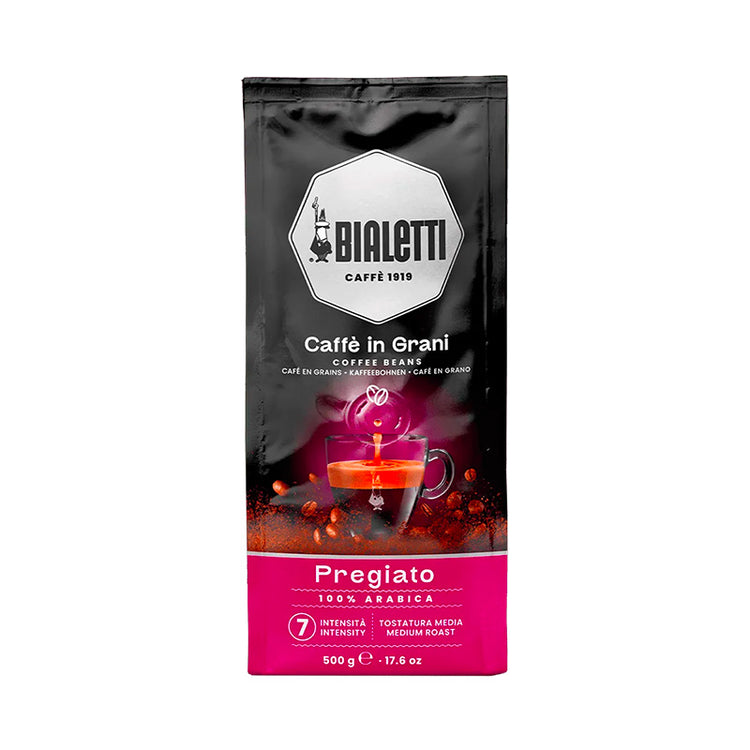 Café en grain intensité 5 Arabica Délicat 500g Bialetti