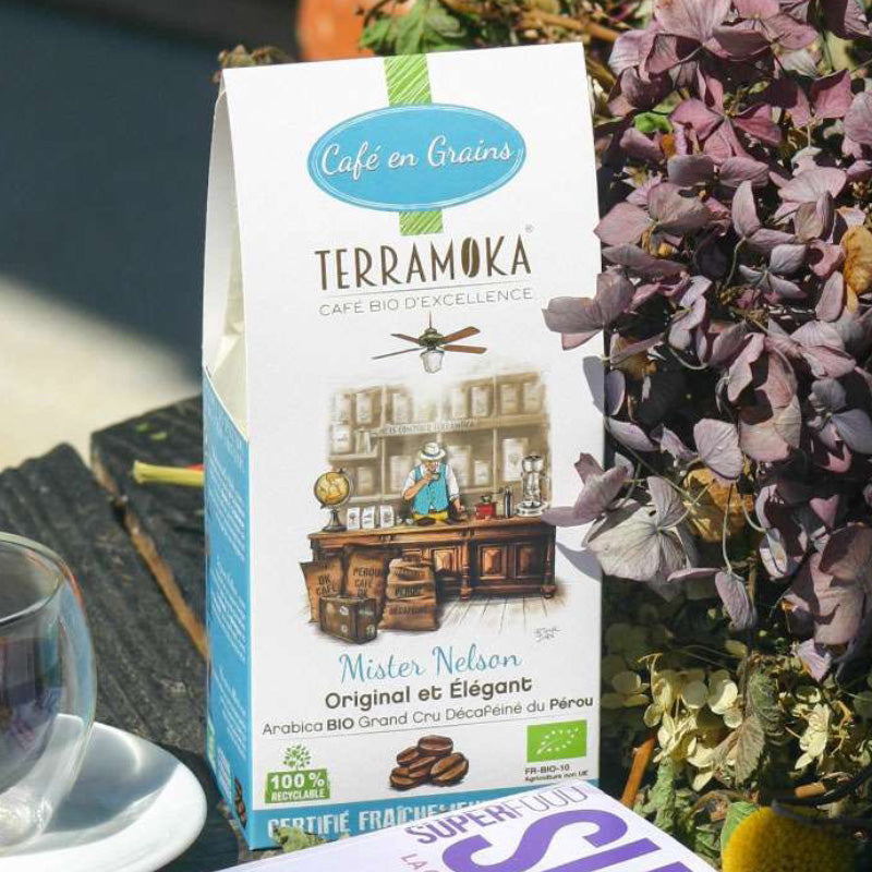 Café en grains bio 200g Mister Nelson Terramoka