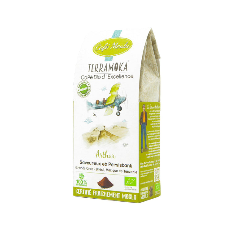 Café moulu bio 250g Arthur Terramoka