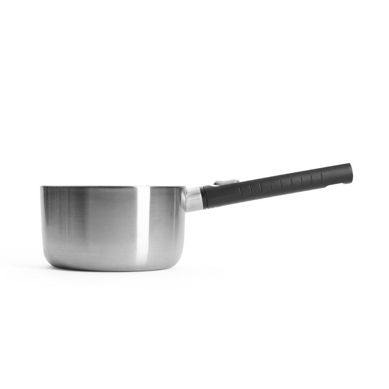 Casserole inox manche amovible 18cm Logic Woll
