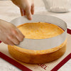 Cercle à tarte perforé inox 26x3,5cm Gobel