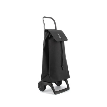 Chariot de course 2 roues en tweed noir Jet Rolser