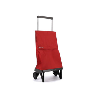 Chariot de course pliable 2 roues rouge Plegamatic Rolser