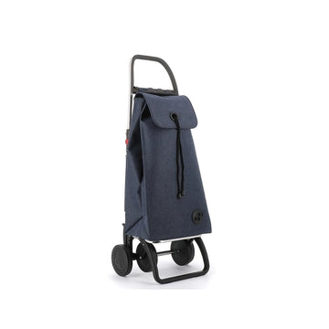Chariot de course pliable à 4 roues en tweed blau Imax Logic Rolser