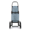 Chariot de course pliable à 6 roues bleu gris Imax Rolser