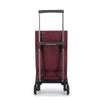 Petit chariot pliable de course 2 roues en tweed bleu marine Jet Baby Rolser