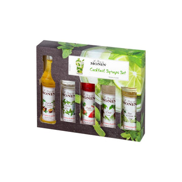 Coffret 5 sirops cocktails 25 cl Monin