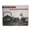 Coffret pause thé théière fonte 2 tasses 80 cl 10 cl Bleu mat Du Bruit dans la Cuisine