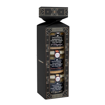 Coffret crackers Autour du foie gras 3 spécialités canard Ducs de Gascogne