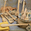 Cuillère à confiture en bois d'olivier 25 cm Jean Dubost