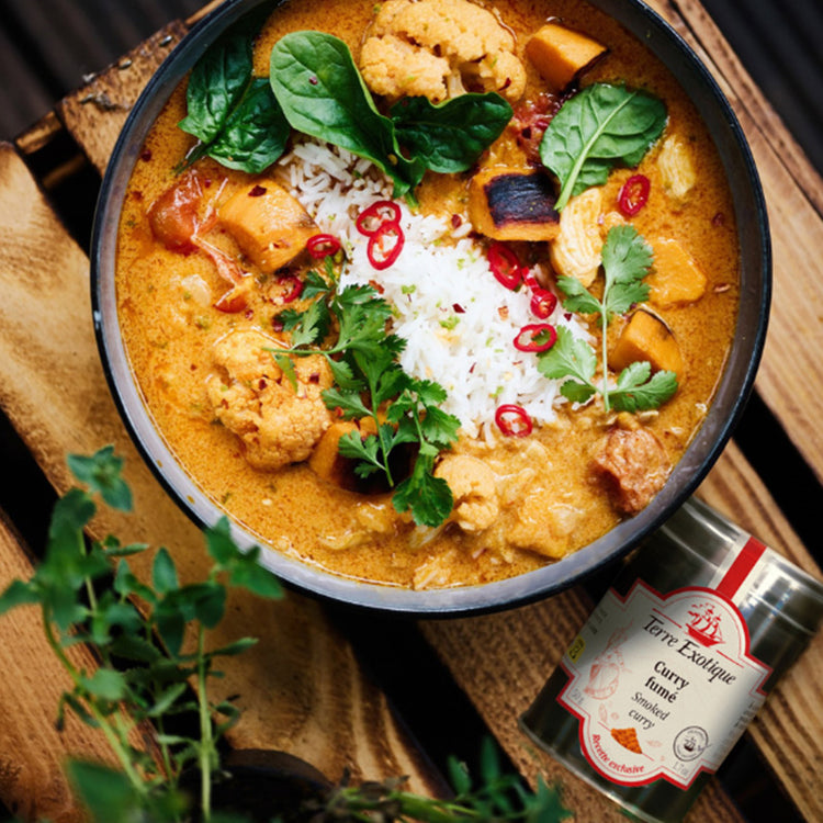 Curry fumé 50g Terre Exotique