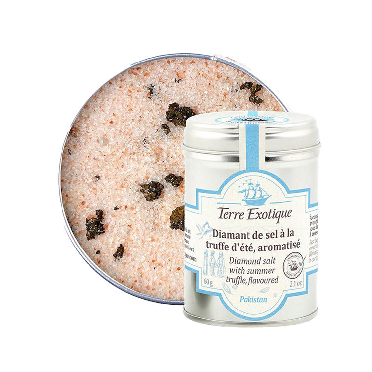 Sel à la truffe d'été 60 g Rose Diamant Terre Exotique