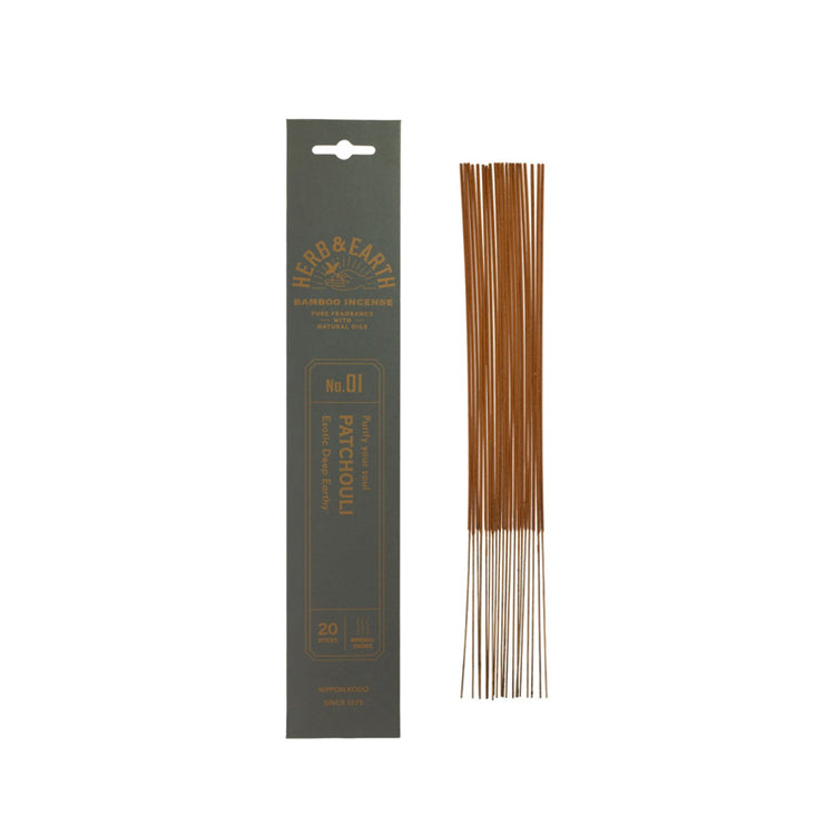 Encens Herb & Earth Patchouli Nippon Kodo