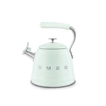 Bouilloire sifflante 2,3 L Vert d'Eau Années 50 Smeg