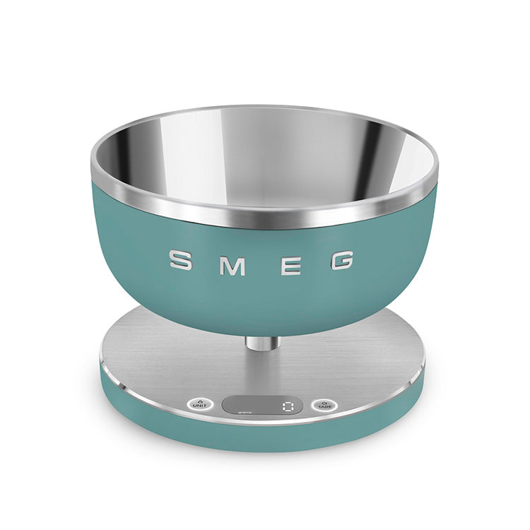 Balance de cuisine Vert Émeraude Mat Collezione Smeg