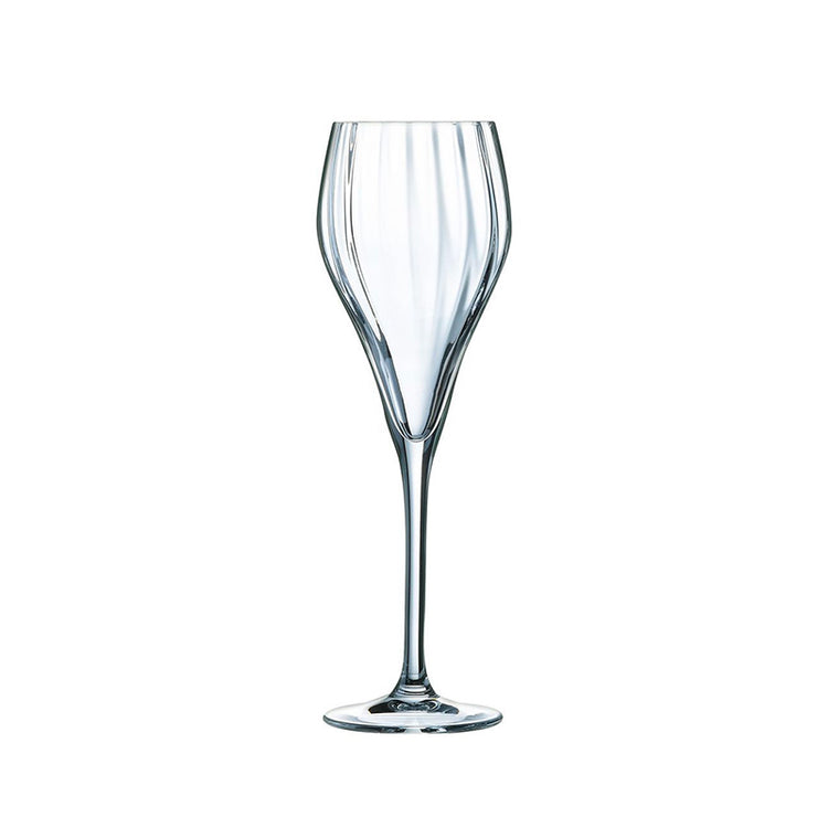 Flûte à champagne en verre de 16cl Symétrie Chef & Sommelier