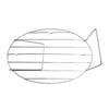 Grille ovale en inox pour cuisson sans graisse Roaster GM Warmcook