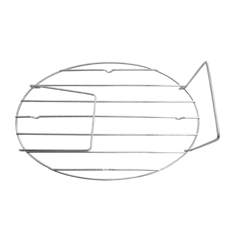 Grille ovale en inox pour cuisson sans graisse Roaster MM Warmcook