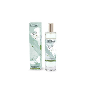 Vaporisateur d’ambiance floral frais musqué 75 ml Pur Lin Esteban