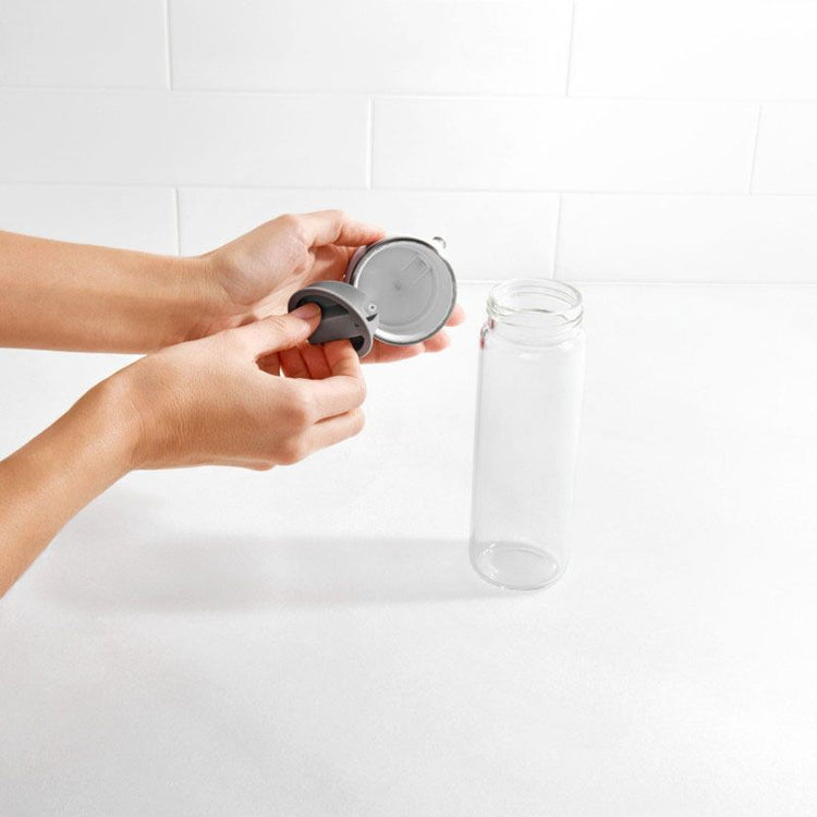 Huilier / vinaigrier en verre 355ml