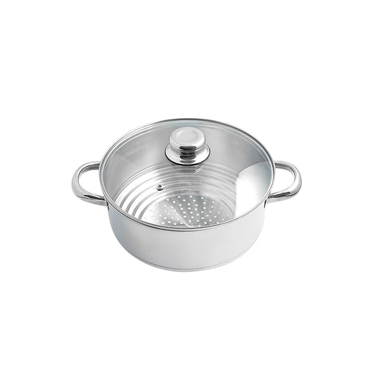 Passoire Cuit Vapeur en Inox 16 à 20 Cm Artame