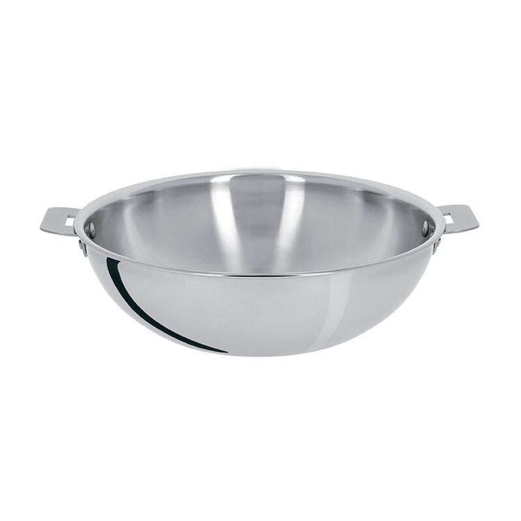 Wok en inox 24 cm Casteline Cristel