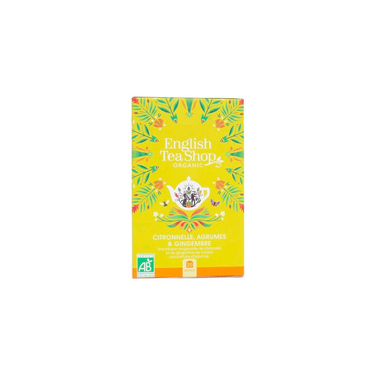 Infusion citronnelle gingembre
