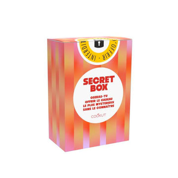 Secret box numéro 25 orange Cookut