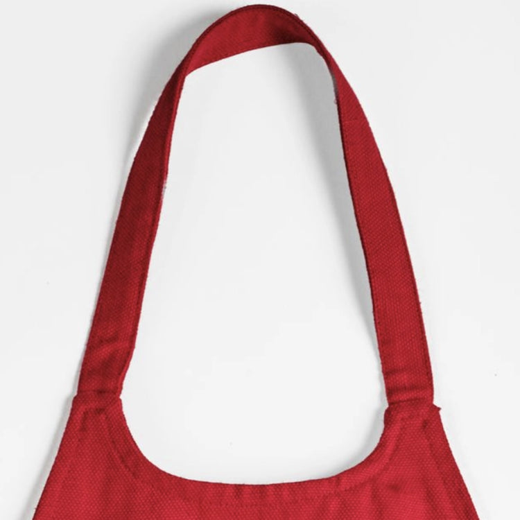 Tablier en coton pour femme Rouge Les Tabliers de Julie Andrieu