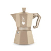 Cafetière 3 tasses Moka Exclusive Induction Sand Bialetti