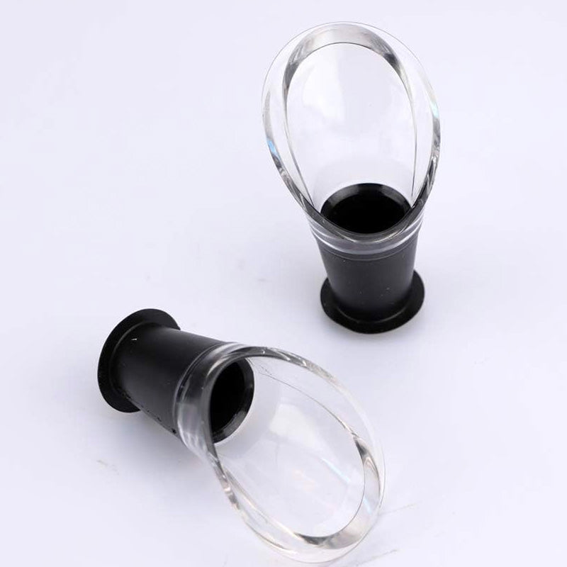 Lot de 2 anti-gouttes noirs