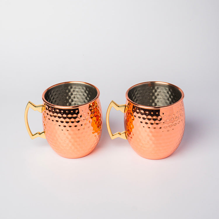 Lot de 2 mugs pour moscow mule 55cl Lyngby