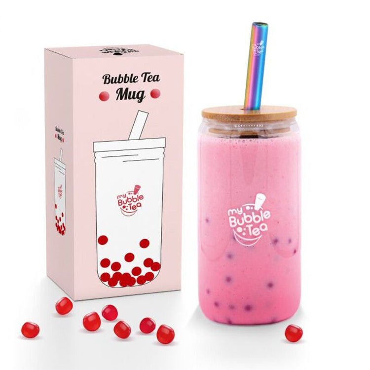 Mug bubble tea 500mL avec paille My Bubble Tea