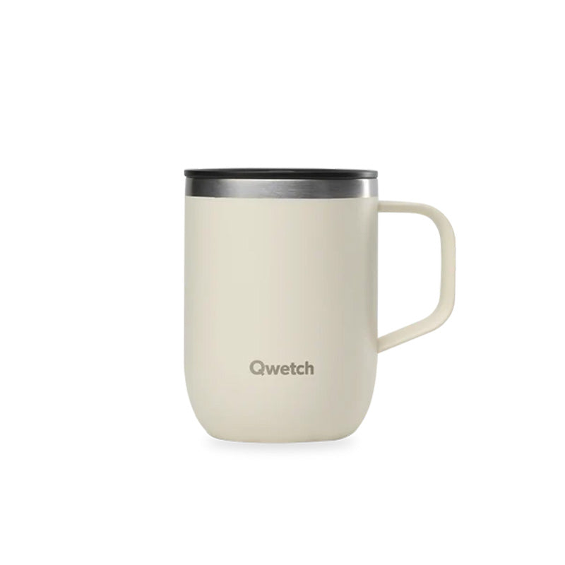 Mug isotherme en inox 350ml sable Qwetch