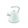 Bouilloire sifflante 2,3 L Vert d'Eau Années 50 Smeg