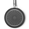 Poêle anti-adhésive 24 cm Noir Mat Années 50 Smeg