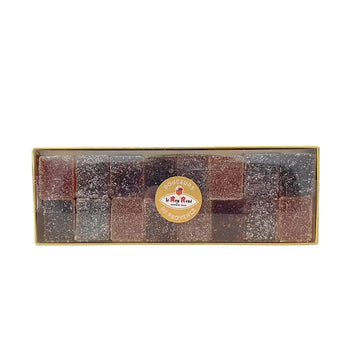 Pâte de fruits assortiment réglette 190g Confiserie du Roy René
