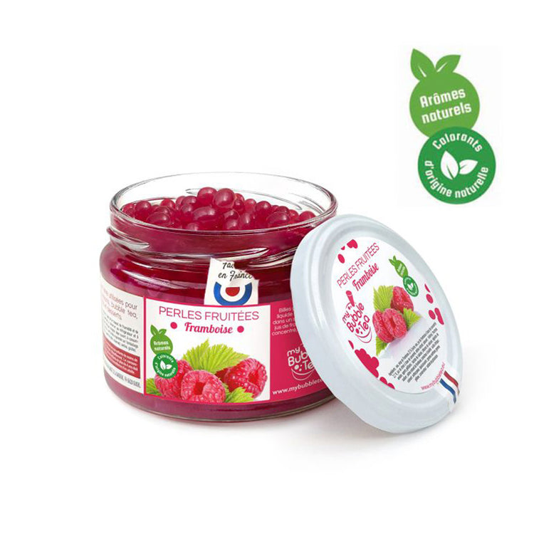 Perles fruitées framboise 240g My Bubble Tea