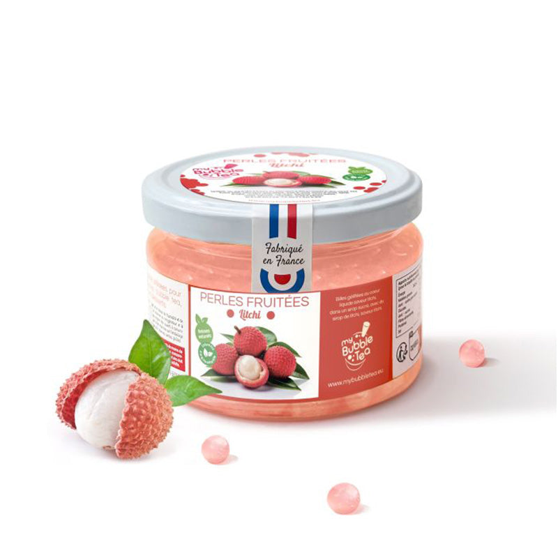 Perles fruitées litchi 240g My Bubble Tea