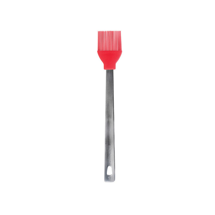 Pinceau de cuisine en silicone et en inox 26,5cm rouge Mastrad