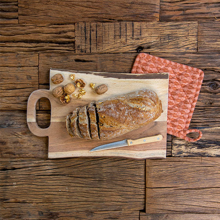 Planche Wood bois acacia 40x24,5 cm Novastyl