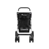 Poussette de course pliable à 4 roues noir BB Basket Rolser