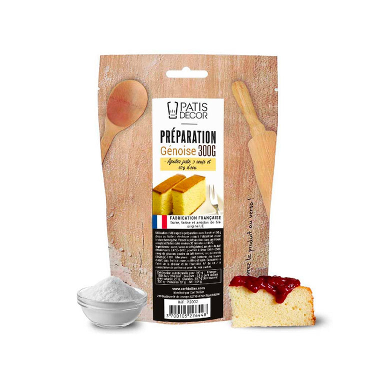 Préparation pour génoise 300g Patisdecor