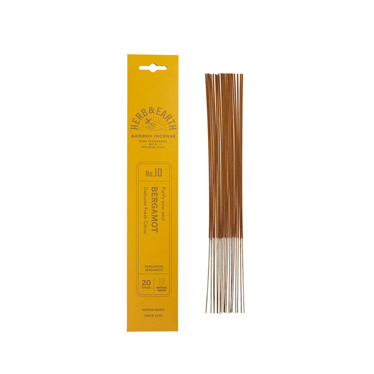 Encens Herb & Earth Bergamote Nippon Kodo