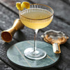 Boite de 4 verres à cocktail en verre de 31,5cl Palermo Gold Lyngby