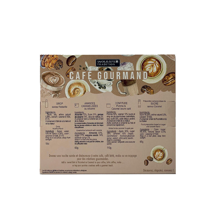 Coffret autour du café gourmand Savor & Sens