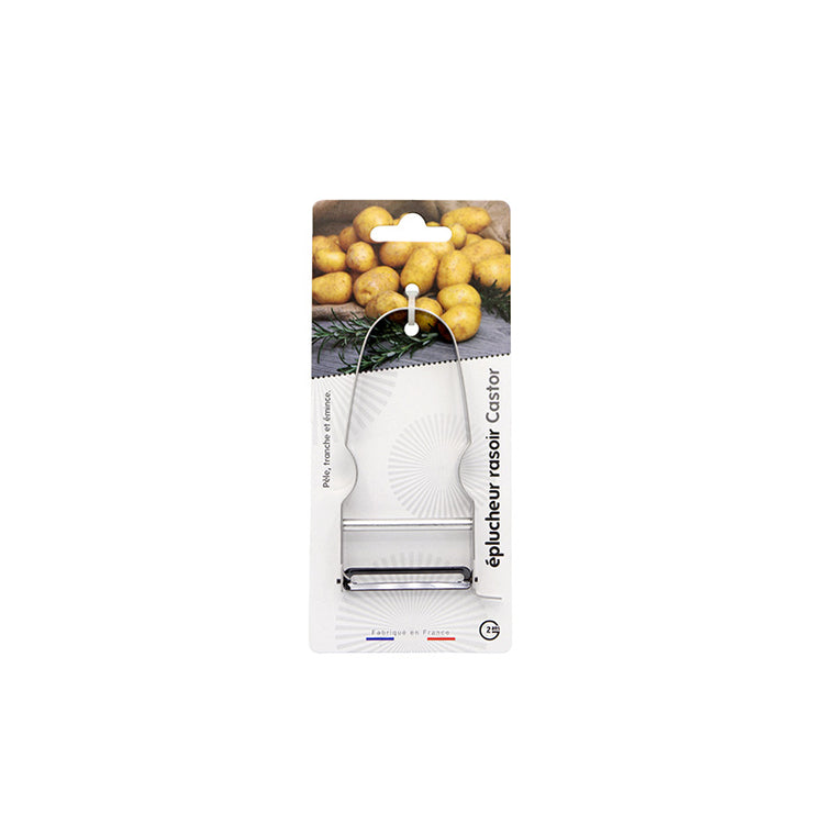 Eplucheur rasoir inox castor Chevalier Diffusion