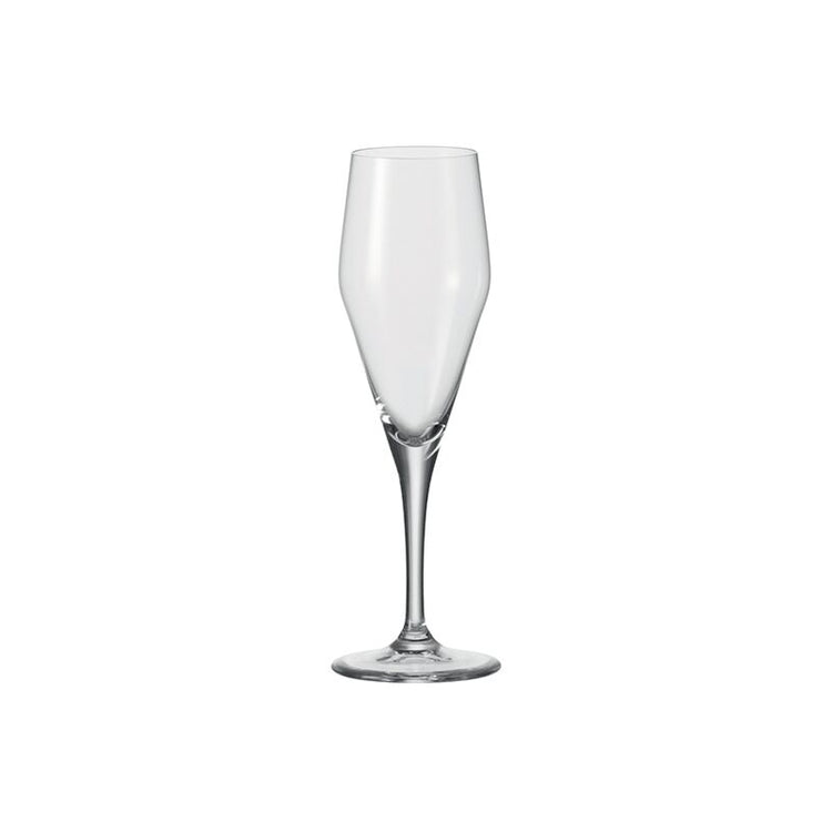 Coffret 6 flûtes à champagne Teqton 22 cl Transparent Twenty 4 Leonardo