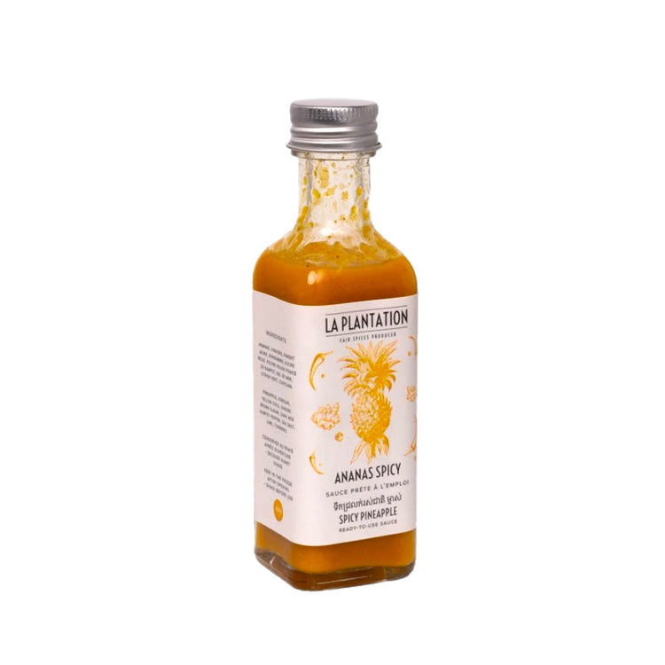 Sauce ananas spicy 100ml La Plantation