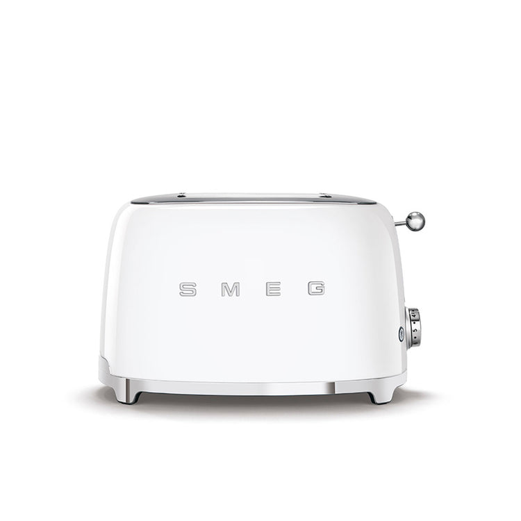 Grille-pain 2 tranches Blanc Années 50 Smeg